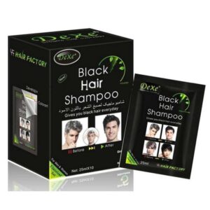 DEXE BLACK HAIR SHAMPOO ( 250 ml Packet Box )